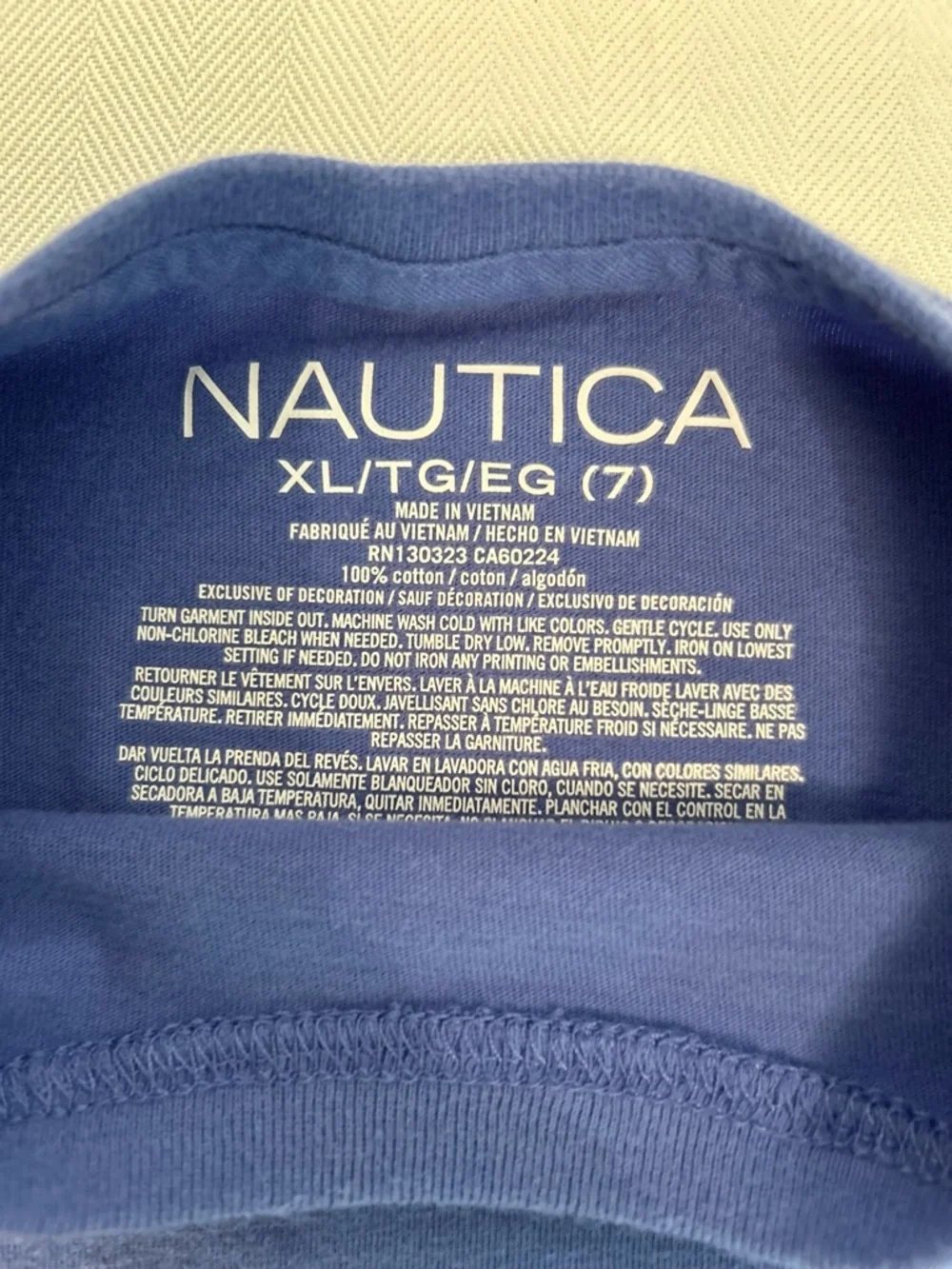 Polo Ralph Lauren Boys Traveler Patchwork Bandana Swim Trunks & Free Nautica Tee